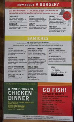 Menu photo 3 Sluggo's Sports Pub & Grill Brookfield, WI