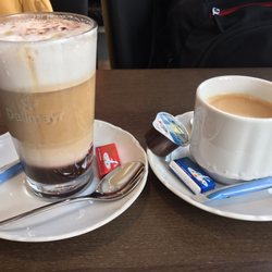 Bäckerei Café Baumann - Chococcino and kaffe