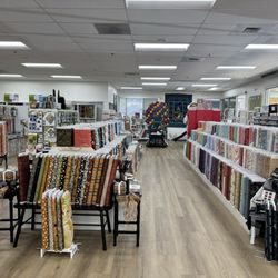 Cali Quilt Co - A big open, clean & bright Cali Quilt Co store in Roseville. So many beautiful fabric areas to check out. Julie A