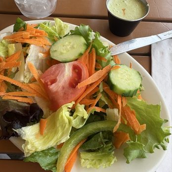 J’s Diner - My small side salad was huge! Can't remember if it was avocado-lime or cilantro-lime dressing, but either way, it was delicious. - Diners Near Me - Hagerstown, Maryland