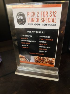 Menu photo 3 Crust Pizza Co. - Hedwig Village Houston, TX Menu photo 3 Crust Pizza Co. - Hedwig Village Houston, TX
