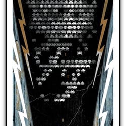 Beyond the Pale - Foo Fighters 2015 Christchurch NZ by Beyond The Pale Posters, St Kilda.
Handmade silkscreen print.