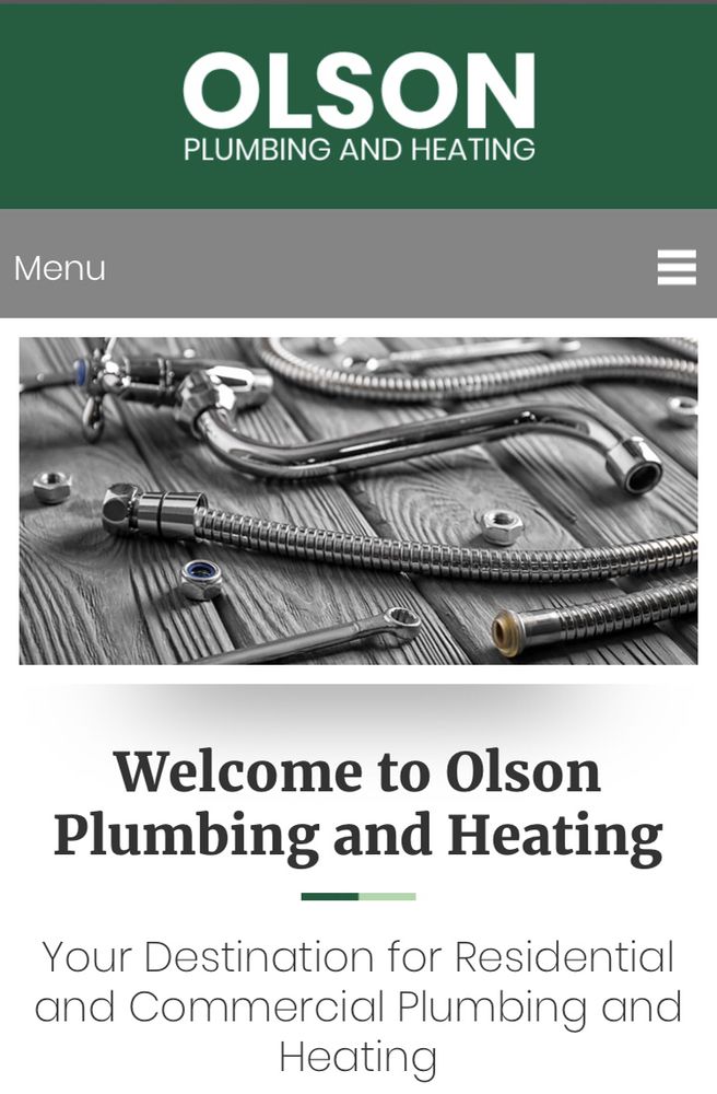 Slide of Olson Plumbing and Heating