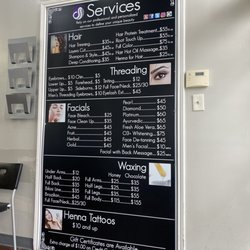 Desire Salon Threading & Color Specialists - Prices