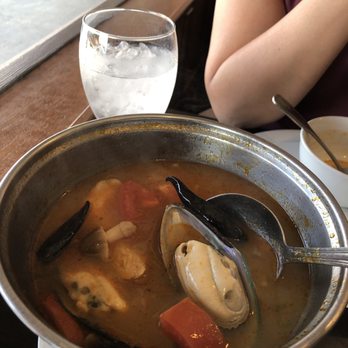 Blue Elephant - Tom Yum Soup - Thai Near Me - Bakersfield, California