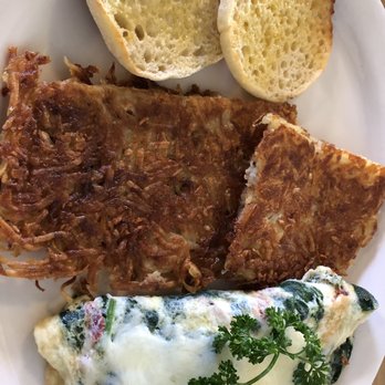 Mom's Kitchen - Greek omelette with extra crispy hash browns and English migfin - Breakfast & Brunch Near Me - Vista, California Mom's Kitchen - Greek omelette with extra crispy hash browns and English migfin - Breakfast & Brunch Near Me - Vista, California