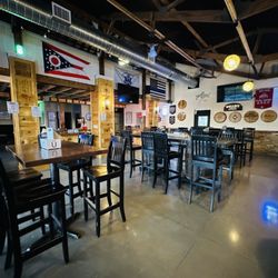The main downstairs dinning area