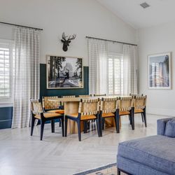 The Atlas - Community dining area