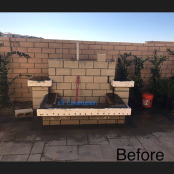 Ctr Construction - Building a new waterfall in Lake Forest. - Masonry/Concrete Near Me