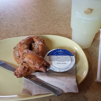 Panera Bread - Cherry vanilla bagel with cream cheese and a lemonade - Sandwiches Near Me - Davis, California Panera Bread - Cherry vanilla bagel with cream cheese and a lemonade - Sandwiches Near Me - Davis, California