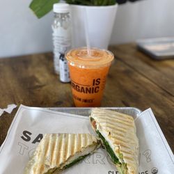Clean Juice - Sugar Land - The Cali Wrap and The Immunity One