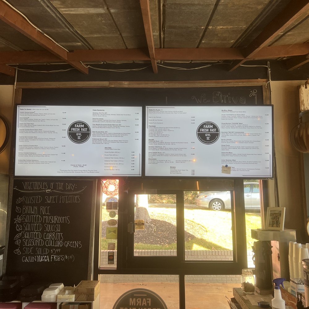 Farm Fresh Fast - Le Menú - Fast Food Near Me - Greenville, South Carolina Farm Fresh Fast - Le Menú - Fast Food Near Me - Greenville, South Carolina