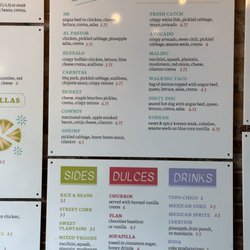 Sayulita Taqueria - Menu