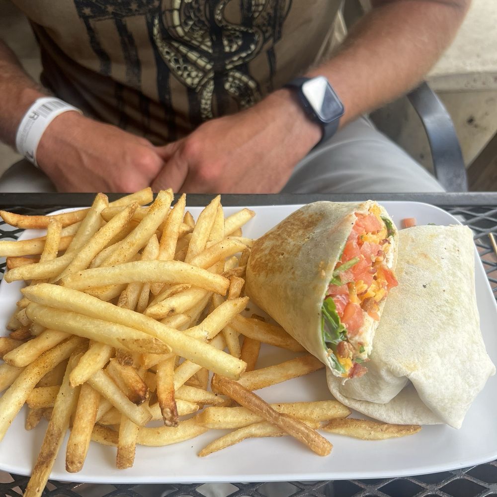 River's Edge Bar and Grill - Fried chicken wrap - New American Near Me - Charlotte, North Carolina River's Edge Bar and Grill - Fried chicken wrap - New American Near Me - Charlotte, North Carolina