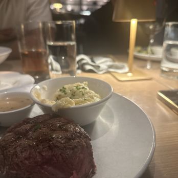 the Woodall - filet w/ peppercorn sauce - Cocktail Bars Near Me - Atlanta, Georgia
