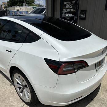 Ceramic Pro Tinting - TESLA Nano Ceramic Film - Car Window Tinting Near Me - Winter Park, Florida Ceramic Pro Tinting - TESLA Nano Ceramic Film - Car Window Tinting Near Me - Winter Park, Florida