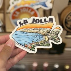 La Jolla Garibaldi sticker