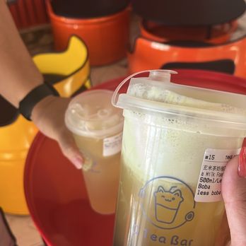O Tea Bar - Genmaicha Milk Foam with Boba - Bubble Tea Near Me - Las Vegas, Nevada O Tea Bar - Genmaicha Milk Foam with Boba - Bubble Tea Near Me - Las Vegas, Nevada