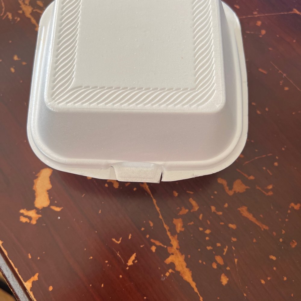 Golden Durebak - a white container on a wooden table - Korean Near Me - Buffalo Grove, Illinois