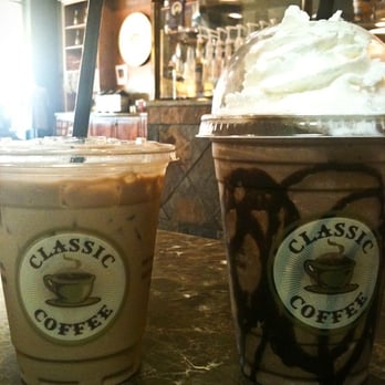 Classic Coffee - Iced Café Mocha and Frozen Hot Chocolate w/ Whip - Coffee & Tea Near Me - Glendora, California