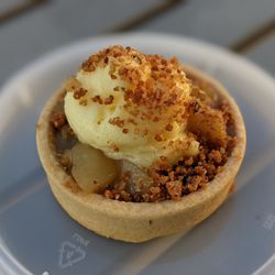 Your Farms Your Table - Melted Pear Cheesecake
