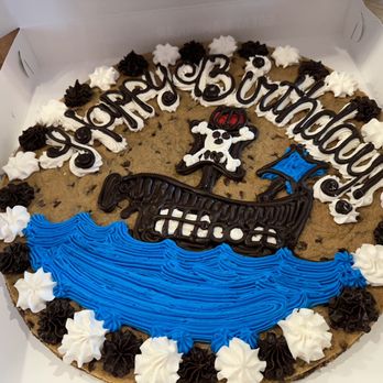Great American Cookies - Pirate birthday cookie cake - Bakeries Near Me - Austin, Texas Great American Cookies - Pirate birthday cookie cake - Bakeries Near Me - Austin, Texas