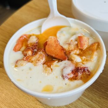 The Hungry Lobster - a bowl of soup with a spoon - Sandwiches Near Me - Rye, New Hampshire The Hungry Lobster - a bowl of soup with a spoon - Sandwiches Near Me - Rye, New Hampshire