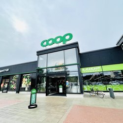 Coop Bålsta - entrance, august 2021
