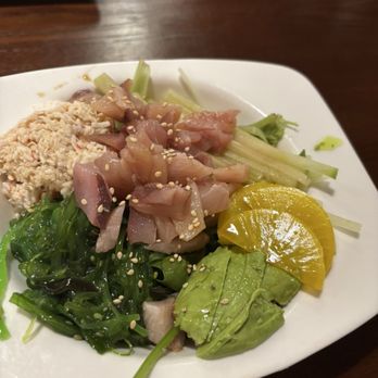 Japan House - Yellowtail poke bowl - Japanese Near Me - Fort Worth, Texas