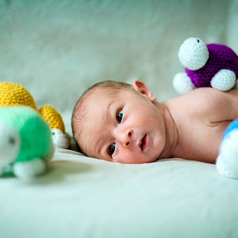 Grafixer Studio - Newborn (less than a week) on location. Made to wall display mounted print. - Session Photography Near Me - Cleveland, Ohio
