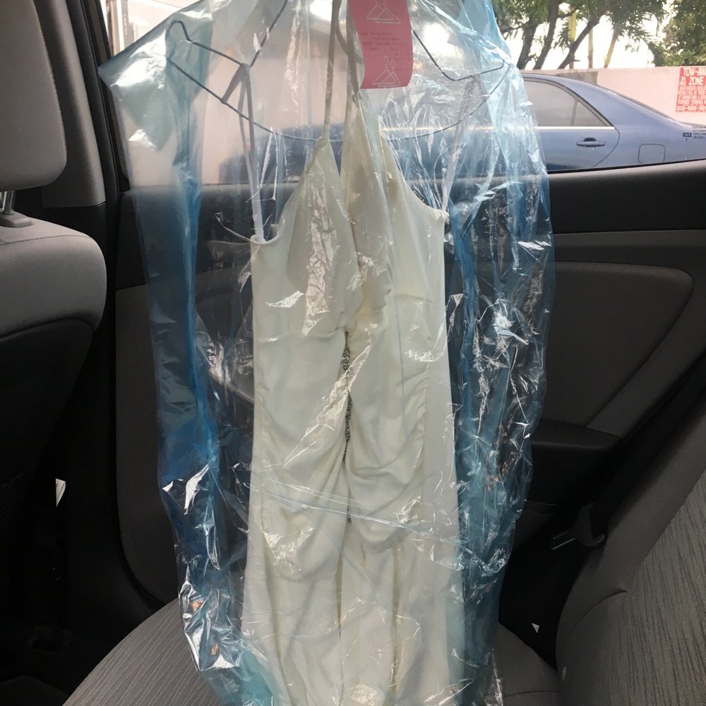 Rush dry cleaning at its best. Thanks bunches! I was able to wear this to my company Christmas party and it looked amazing. Rush dry cleaning at its best. Thanks bunches! I was able to wear this to my company Christmas party and it looked amazing.