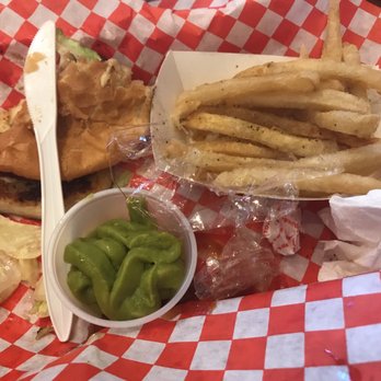 Burger Island - Um what kinda guacamole is that?! - Fast Food Near Me - Dallas, Texas
