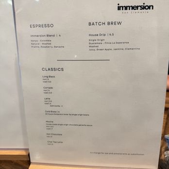 Immersion Coffee - Coffee & Tea Near Me - San Clemente, California Immersion Coffee - Coffee & Tea Near Me - San Clemente, California