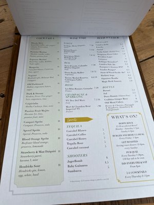 Menu photo 2 The Lock Tavern London, XGL