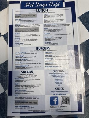 Menu photo 3 Mel Dog's Cafe Elk Grove, CA