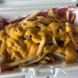 Stan's Drive-In - Cheese fries (just ok)
