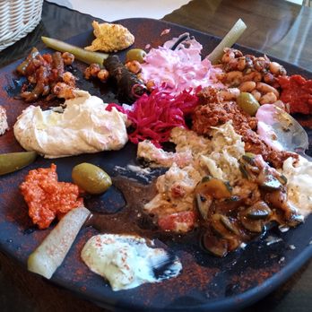 Nomadic Kitchen - Mezze combination. Just get it. Nothing even close. - Turkish Near Me - Redwood City, California