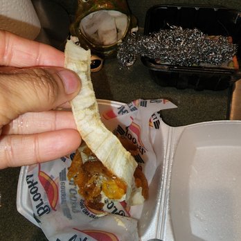 Brooks Grill and Tavern - Inedible part of the onion used for stuffed onion ring. - Burgers Near Me - Naples, Florida Brooks Grill and Tavern - Inedible part of the onion used for stuffed onion ring. - Burgers Near Me - Naples, Florida