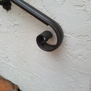 SymFab - Water accumulates in the curve of the hand rail. - Metal Fabricators Near Me SymFab - Water accumulates in the curve of the hand rail. - Metal Fabricators Near Me