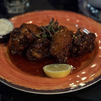 Bloom - Hot Honey Lemon Pepper Wings - Lounges Near Me - Southfield, Michigan