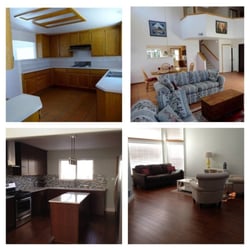 Little John Construction - Before and after pictures of the house. Love it!