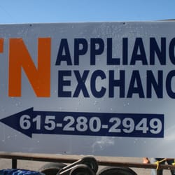 TN APPLIANCE EXCHANGE SIGN