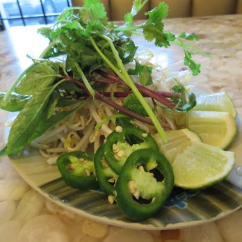 Pho Binh 59 South - Complimentary veggies - Vietnamese Near Me - Houston, Texas