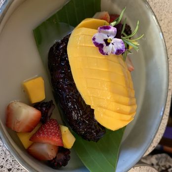 Chapter Two - Mango Sweet Rice!! Coated with a light drizzle of coconut milk. - Thai Near Me - Loma Linda, California
