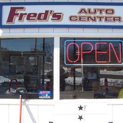 Fred's Auto Center - Fred's Auto Center Shop Front, open for business in West Haven CT!