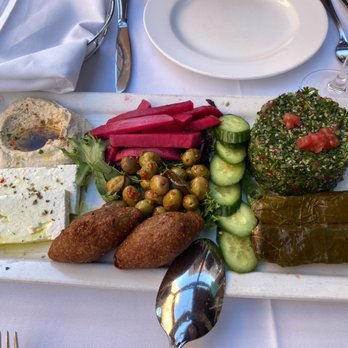 Cafe Santorini - Santorini Mezze Tasting - Italian Near Me - Pasadena, California Cafe Santorini - Santorini Mezze Tasting - Italian Near Me - Pasadena, California