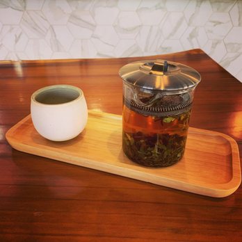 Asip Coffee Roasters - Black tea blend with black and green tea with rose and orange (can't remember the name!) - Coffee Roasteries Near Me - Merced, California
