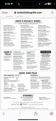 Rosie's Italian Grille by null