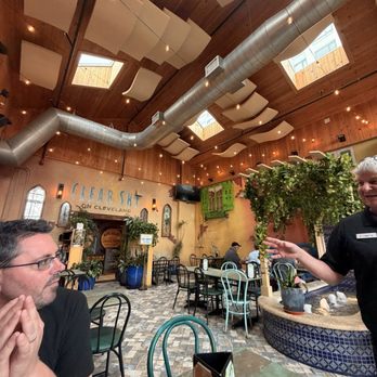 Clear Sky Cafe - Sky lit Italian garden room - New American Near Me - Clearwater, Florida