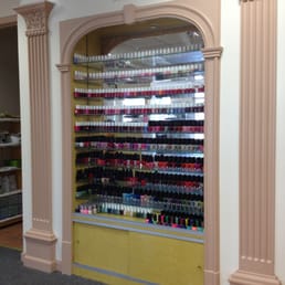 Large selection of current Essie and OPI colors